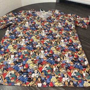 G.A.L.S. of California Women's Scrub Top Size‎ Medium